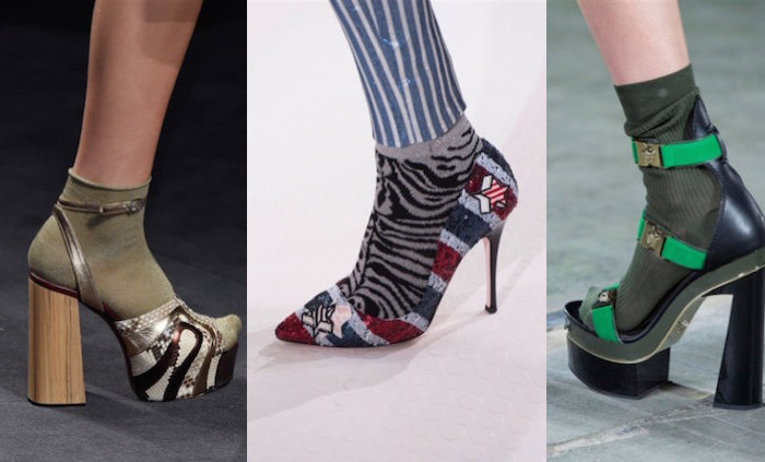 Milano Fashion Week: la ribalta del sandalo col calzino